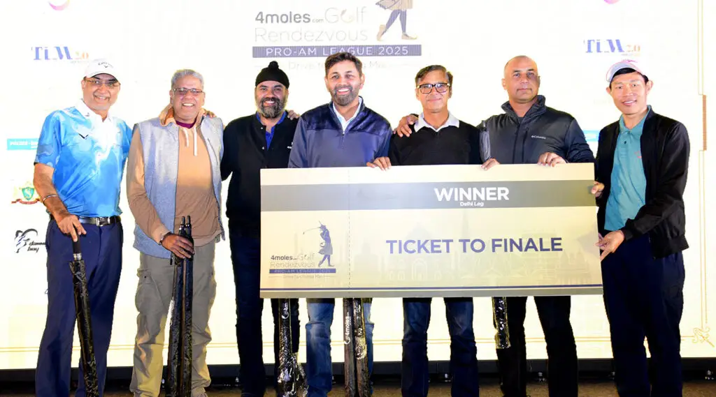 Albatross United Wins the Delhi Leg of the 4moles.com Golf Rendezvous PRO-AM League 2025